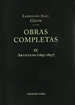 Portada del libro OBRAS COMPLETAS CLARIN  TOMO IX  